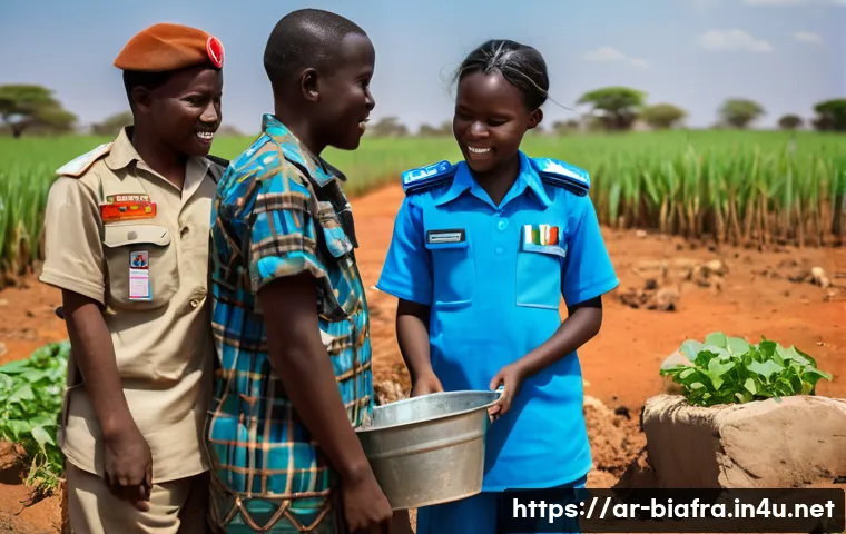 비아프라 전쟁과 국제 평화 유지 활동 관련 이미지 2